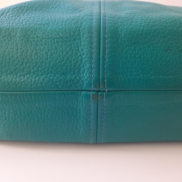 3 Interchangeable Straps KATIE KALSI Handpainted Leather Bucket Shoulder Bag - Picture 12 of 14